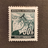 Stamp Bohemia and Moravia protectorate, 50H, Mi.55, MH* 