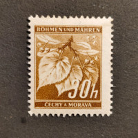 Stamp Bohemia and Moravia protectorate, 30H, Mi.64, MH* 