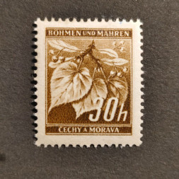 Briefmarke Böhmen und Mähren Protektorat, 30H, Mi.64* 