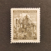 Briefmarke Böhmen und Mähren Protektorat, Mi.100* 
