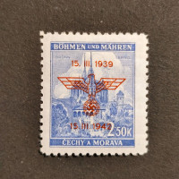 Známka Protektorát Č.a M., 2,50K, Pof.73* 
