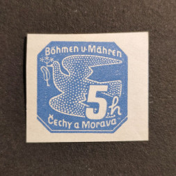 Briefmarke Böhmen und Mähren Protektorat, 2H, Mi.42* 