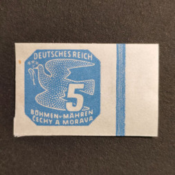 Briefmarke Böhmen und Mähren Protektorat, 5H, Mi.118* 