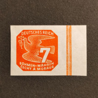 Stamp Bohemia and Moravia protectorate, 7H, Mi.119, MH* 