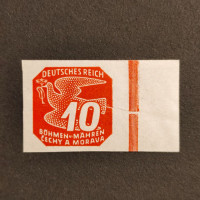 Stamp Bohemia and Moravia protectorate, 10H, Mi.121, MH* 