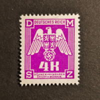 Známka Protektorát Č.a M., 4K, Pof.SL23* 