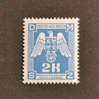 Známka Protektorát Č.a M., 2K, Pof.SL21* 