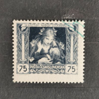 Stamp Czechoslovakia, Mi.36A, MNH, 50h