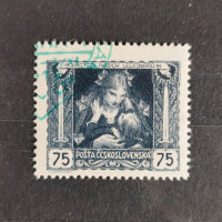 Stamp Czechoslovakia, Mi.36A, MNH, 50h