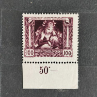 Stamp Czechoslovakia, Mi.37E, MNH, 75h