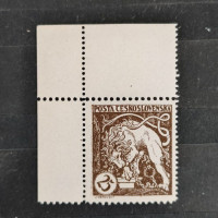 Stamp Czechoslovakia, Mi.35Ba, MNH, 25h