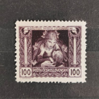 Stamp Czechoslovakia, Mi.38Fa, MNH, 100h