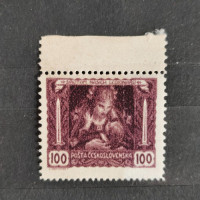Stamp Czechoslovakia, Mi.38Fa, MH, 100h
