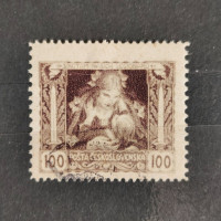 Stamp Czechoslovakia, Mi.38Fa, MH, 100h