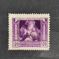 Stamp Czechoslovakia, Mi.39F, MH, 120h