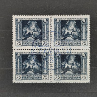 Block of four Czechoslovakia, Mi.37E, MNH, 75h