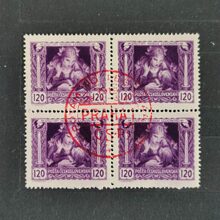 Block of four Czechoslovakia, Mi.39E, MNH, 120h