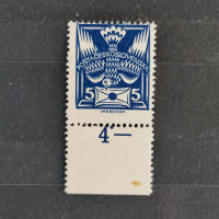 Stamp Czechoslovakia, Mi.162, MNH, 5h