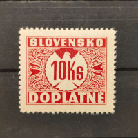 Známka Slovenský štát, Pof.D11X**, lep III