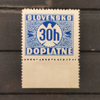Známka Slovenský štát, Pof.D4X*, lep III