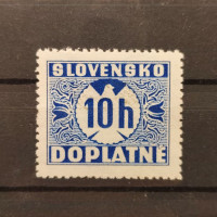 Známka Slovenský štát, Pof.D2Y*