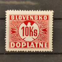 Známka Slovenský štát, Pof.D11Y**