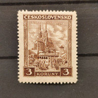 Známka ČSR, Pof.254*, 3 Kč Známka ČSR, Pof.254*, 3 Kč