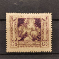 Známka ČSR, Pof.32A**, 120h Známka ČSR, Pof.32A**, 120h