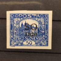 Známka ČSR, Pof.SO13*, 50h