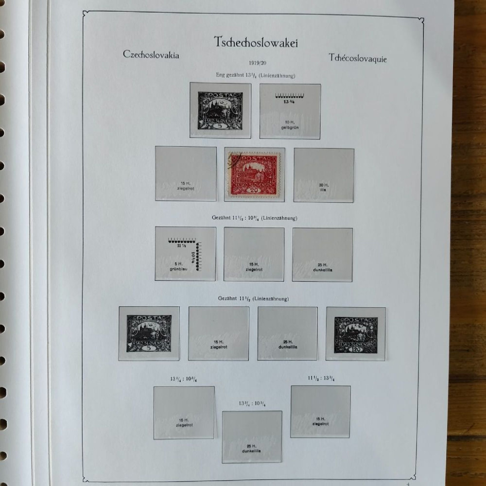 Sbírka známek Sbírka, Mi.#, Krásná sbírka ČSR I a II mix kvality Sbírka známek Sbírka, Mi.#, Krásná sbírka ČSR I a II mix kvality