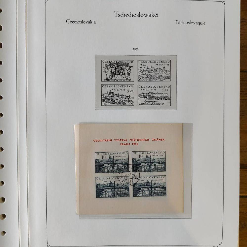 Sbírka známek Sbírka, Mi.#, Krásná sbírka ČSR I a II mix kvality Sbírka známek Sbírka, Mi.#, Krásná sbírka ČSR I a II mix kvality