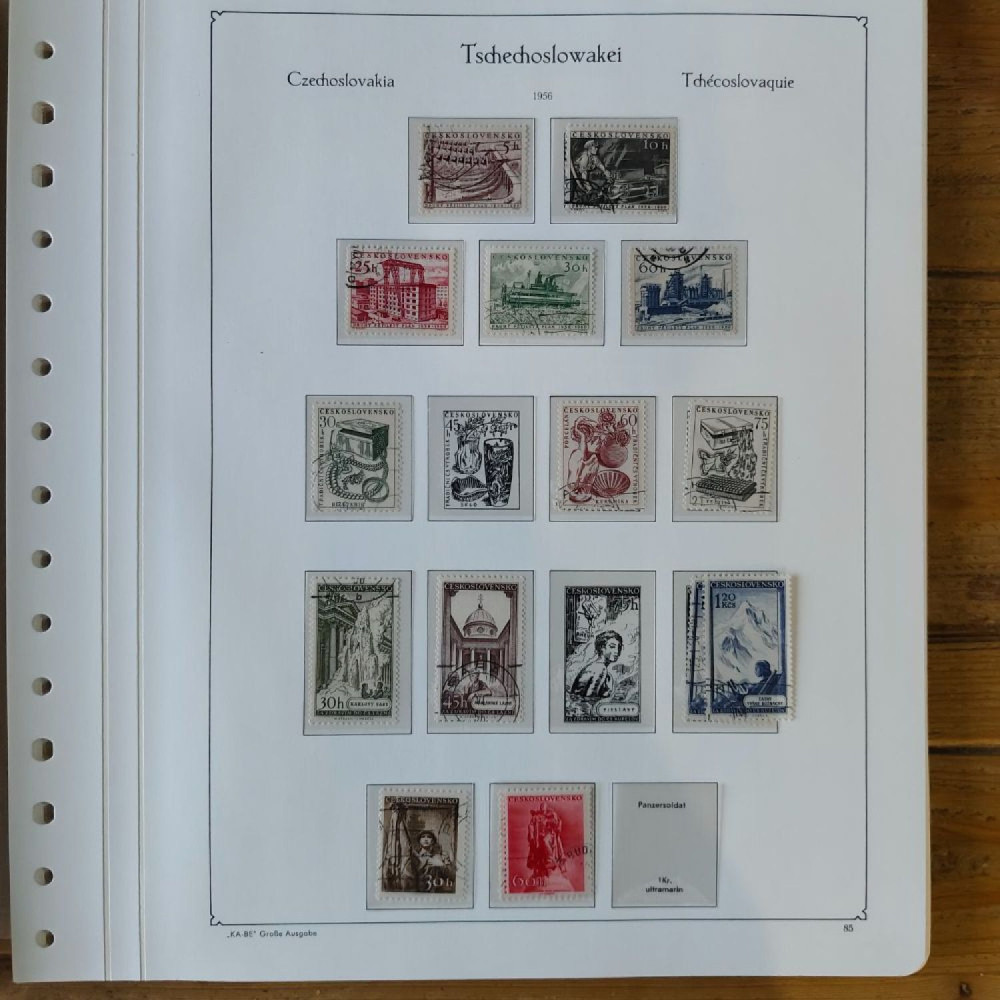 Sbírka známek Sbírka, Mi.#, Krásná sbírka ČSR I a II mix kvality Sbírka známek Sbírka, Mi.#, Krásná sbírka ČSR I a II mix kvality