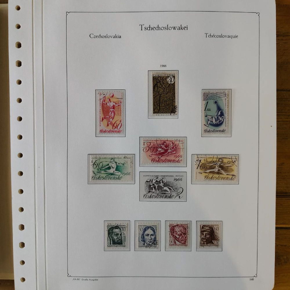 Sbírka známek Sbírka, Mi.#, Krásná sbírka ČSR I a II mix kvality Sbírka známek Sbírka, Mi.#, Krásná sbírka ČSR I a II mix kvality