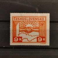Známka ČSR, Pof.357*, 9 K