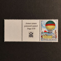 Známka s kupóny ČSR, Pof.L88**, 1.60Kc