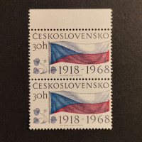 Dvojpáska ČSR, Pof.1719**, 30h
