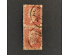 Block of 2 Great Britain, SG43 (Mi. 16), Used #, 1P