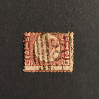 Známka Velká Británie, SG48 (Mi. 36)#, ½P Známka Velká Británie, SG48 (Mi. 36)#, ½P