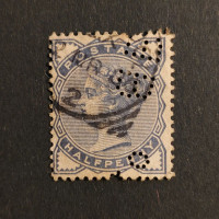 Známka Velká Británie, SG187 (Mi. 72)#, ½P