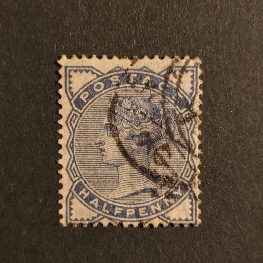 Stamp Great Britain, SG187 (Mi. 72), Used #, ½P Stamp Great Britain, SG187 (Mi. 72), Used #, ½P