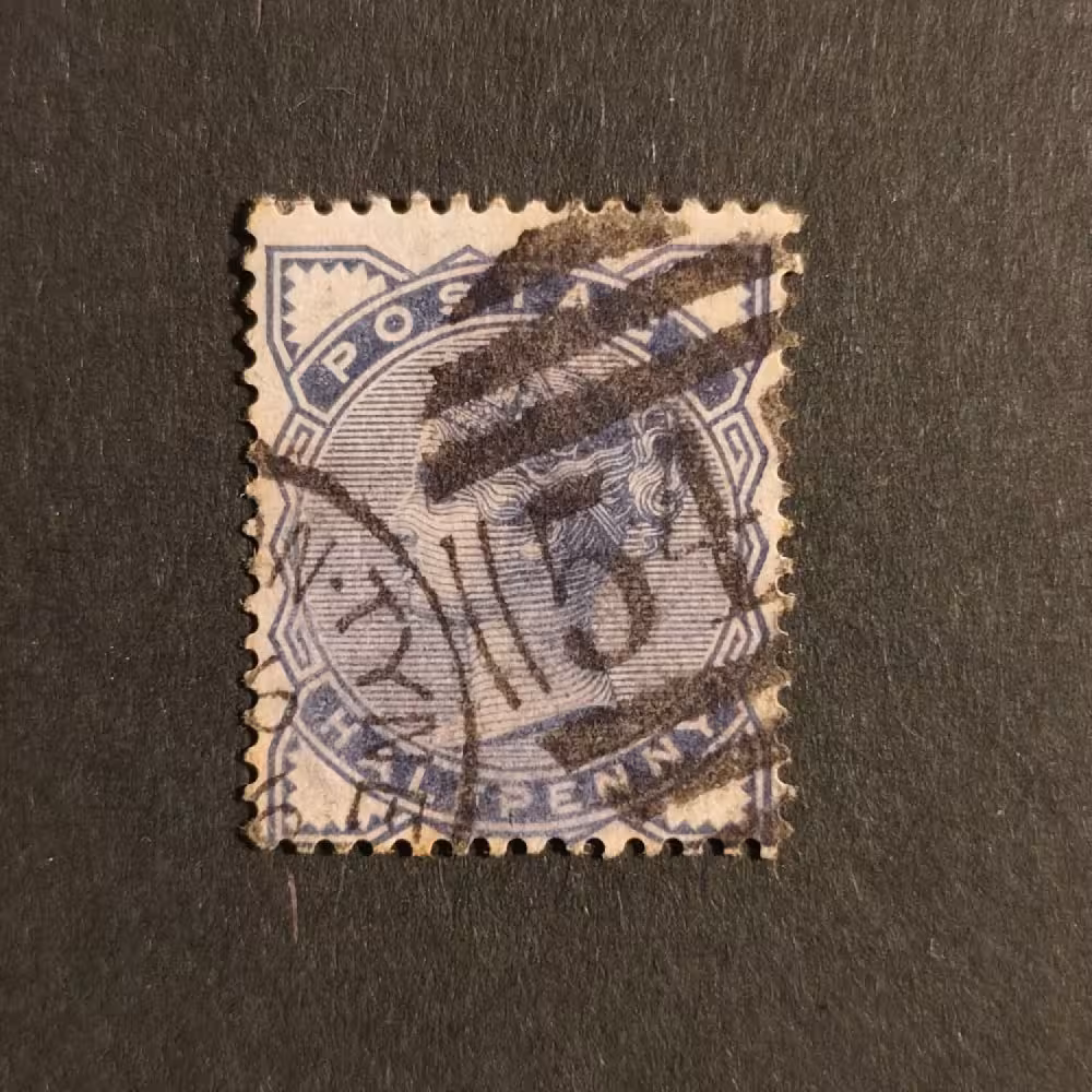 Selo Grã-Bretanha, SG187 (Mi. 72), Usado #, ½P