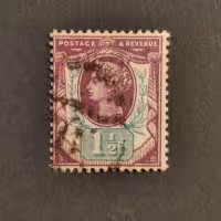 Stamp Great Britain, SG198 (Mi. 87b), Used #, 1½P