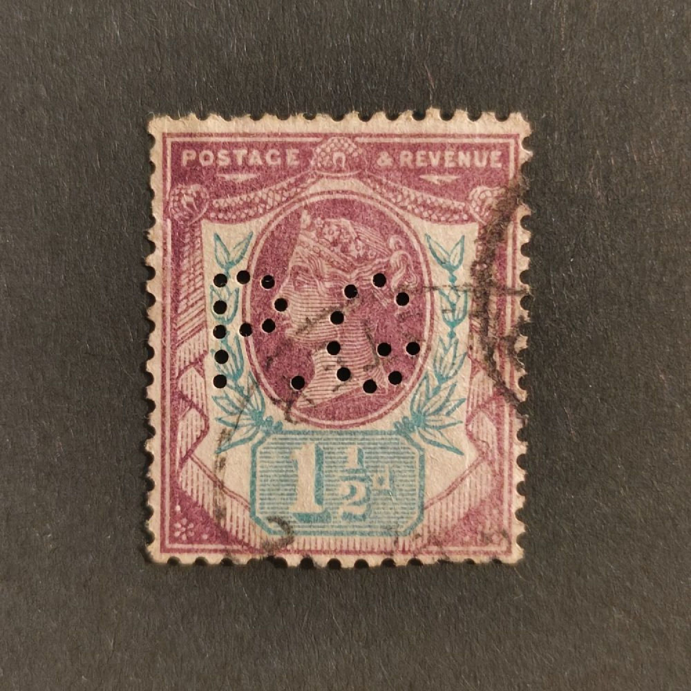 Známka Velká Británie, SG198 (Mi. 87b)#, 1½P Známka Velká Británie, SG198 (Mi. 87b)#, 1½P