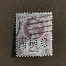 Známka Velká Británie, SG201 (Mi. 89b)#, 2½P Známka Velká Británie, SG201 (Mi. 89b)#, 2½P