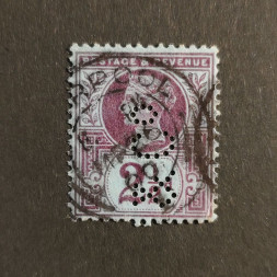 Známka Velká Británie, SG201 (Mi. 89b)#, 2½P Známka Velká Británie, SG201 (Mi. 89b)#, 2½P