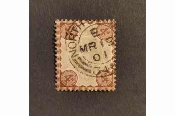 Známka Velká Británie, SG205 (Mi. 91b)#, 4P