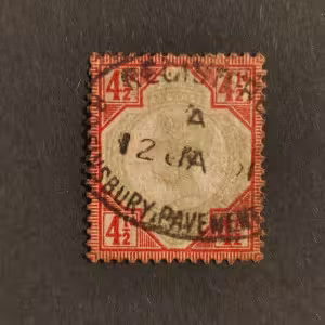 Briefmarke Großbritannien, SG206 (Mi. 92)#, 4½P