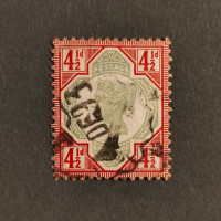 Stamp Great Britain, SG206 (Mi. 92), Used #, 4½P