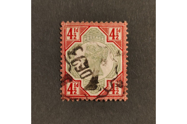 Známka Velká Británie, SG206 (Mi. 92)#, 4½P