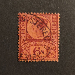 Známka Velká Británie, SG208 (Mi. 94c)#, 6P Známka Velká Británie, SG208 (Mi. 94c)#, 6P